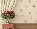 Sakura Pattern Wall Decal Nursery Modern Vinyl Sticker